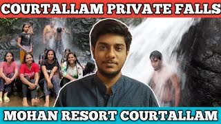 courtallam waterfalls | courtallam resorts with private falls | mohan resorts courtallam | kutralam