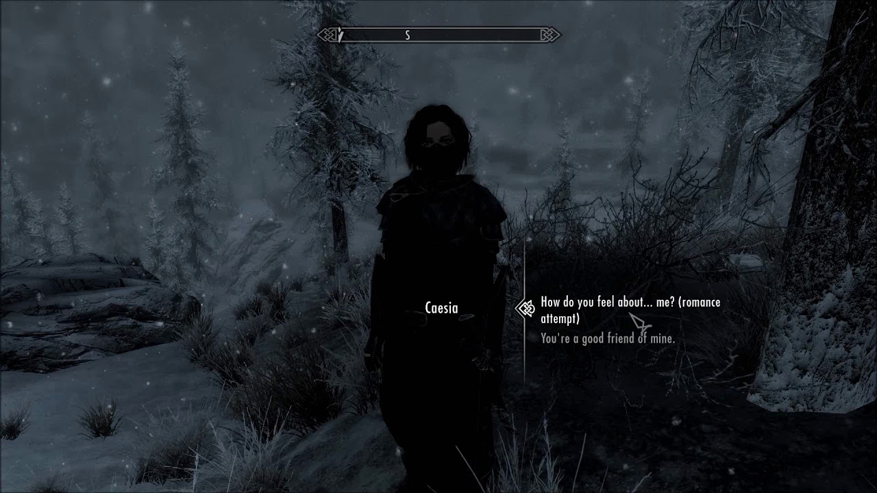 Trying to romance with Caesia like