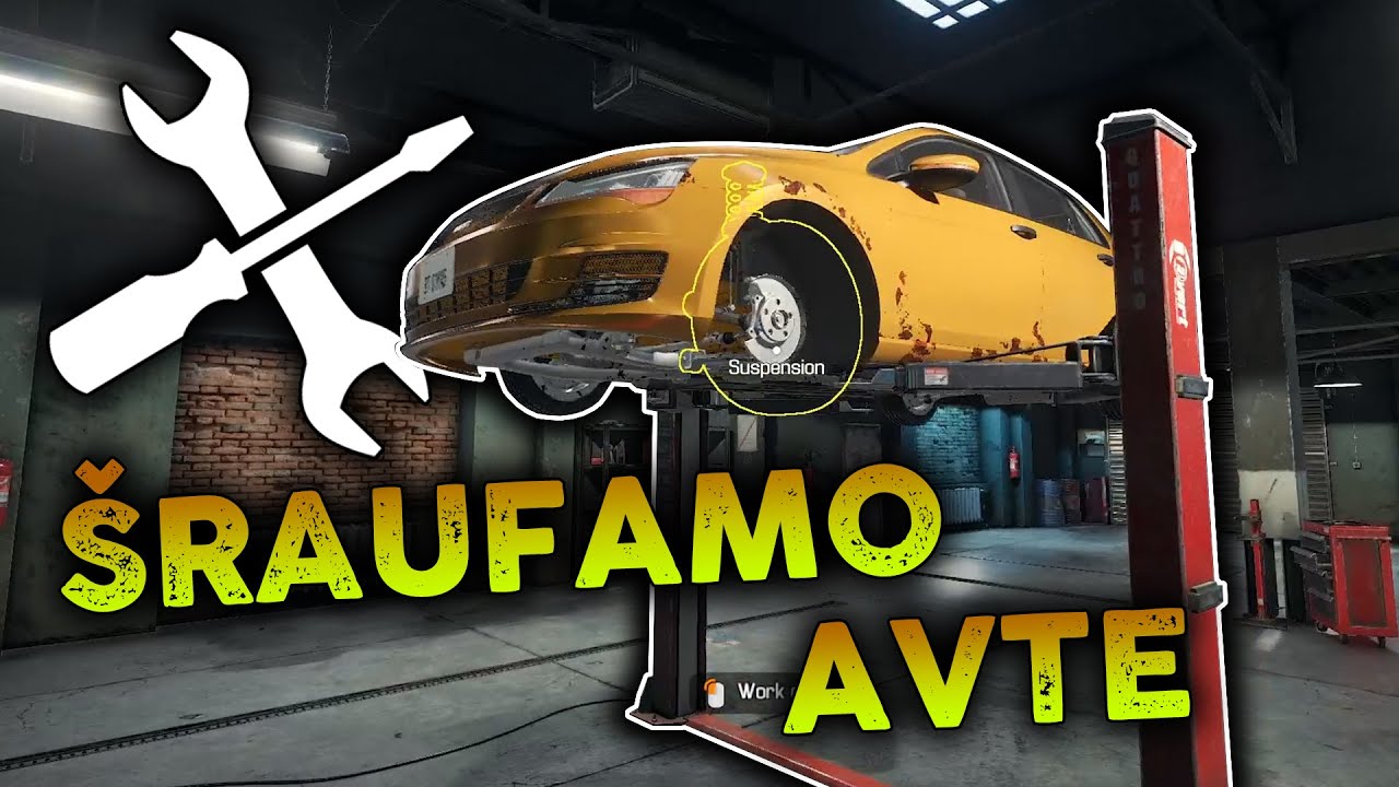 JAZ BI BIL ZELO SLAB MEHANIK | Car mechanic simulator 2018 #1