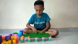 CARA MEMBUAT JEMBATAN DENGAN LEGO