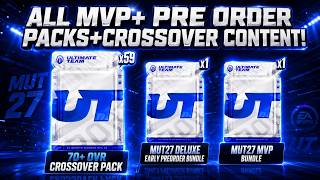 ALL MVP+ PRE ORDER PACKS AND CROSSOVER CONTENT! 59 70+ PACKS!