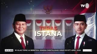 TERAS ISTANA | Jumat, 31 Oktober 2025