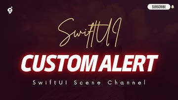 📣 SwiftUI Custom Alert 🚨 | Create Stunning Popups with Unique Style! 💎✨