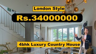 4bhk Luxury Villa in Pune I Lodha Belmondo Villa Pune Starting from 3.4 cr I