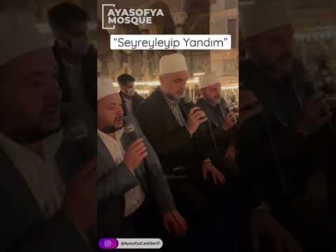 Teravih Arası “Seyreyleyip Yandım”