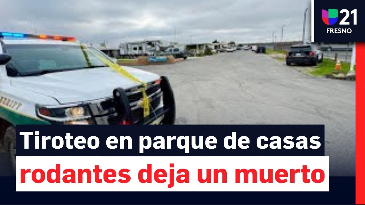 Joven hispano muere tras tiroteo en un parque de casas móviles en ...