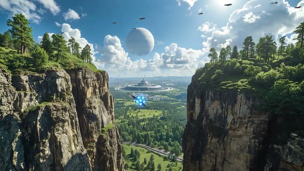 In a Galaxy Far Far Away | Epic Sci-Fi Starship Flythrough .  