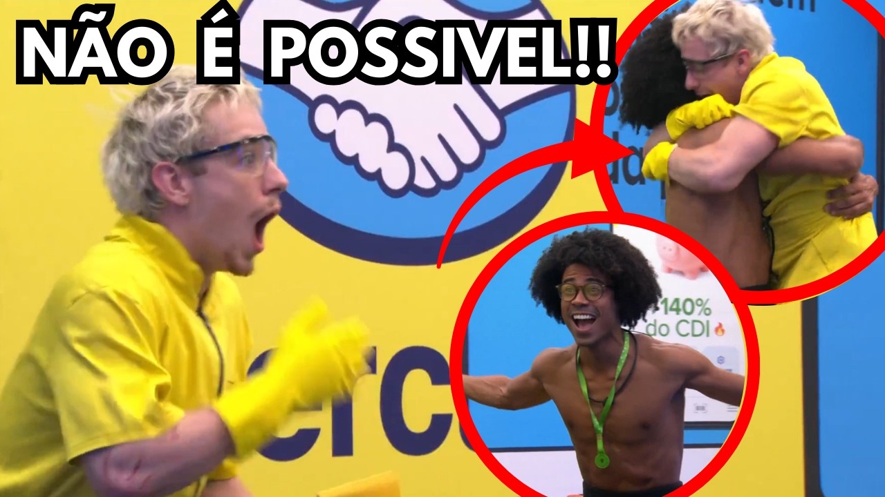 ELE NÃO ACREDITOU QUANDO VIU!!! O ENCONTRO DE BRENO E JULIANO NO QUARTO SECRETO!!!!