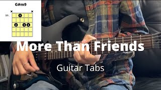 More than friends by Aidan Bissett | Guitar Tabs