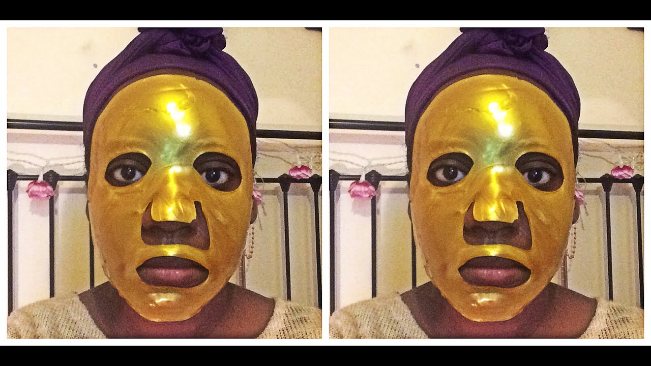 collagen gold face mask