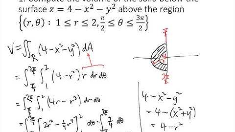 Double Integrals in Polar Coordinates Practice Problems