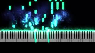 How to play Door - Minecraft background music Piano Cover (Sheet Music + midi) Synthesia Tutorial