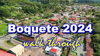 A walk through Boquete in 2024 with bonus drone footage