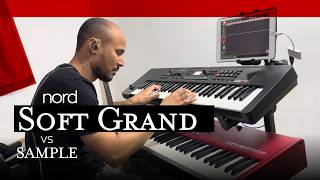 Piano Nord Soft Grand vs Sample Audio Evolution  screenshot 2