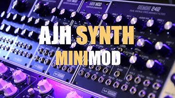 AJH Synth -Minimod/Minimod VCO/Transistor Ladder Filter/Discrete Cascade VCA/Contour Generator