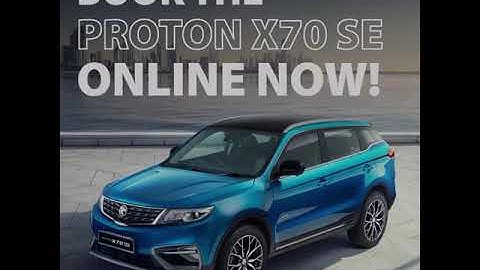 The PROTON X70 SE that brings you new and enhanced special features!