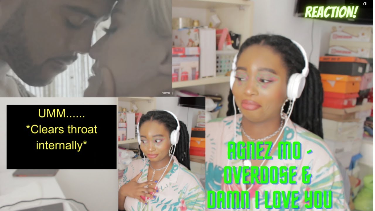 AGNEZ MO - Overdose (ft. Chris Brown) & Damn I Love You MV REACTION [REQUESTED]