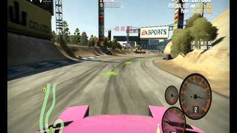 NFS Shift 2: ISRC race at Ebisu South with Mazda RX-7 (FC3S) rating D499