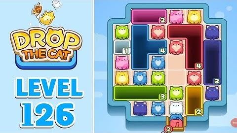 Drop The Cat Level 126 Walkthrough Solution
