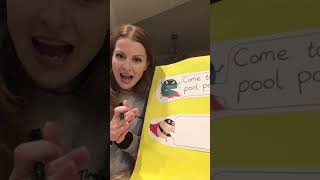 Writing a speech bubble