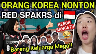 SPECIAL BANGET‼NONTON BARENG KELUARGA MEGA INDONESIA ALL STARS VS. RED SPARKS