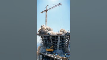seconds before the building collapsed 🏢 #shorts #disaster