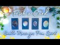 Gentle encouragement and reassurance from spirit  detailed pick a card tarot reading 