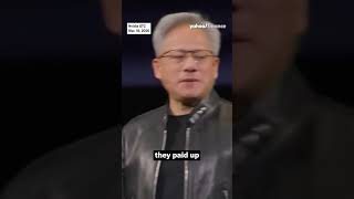 Jensen Huang says "your parents paid for you to be Nvidia customers."