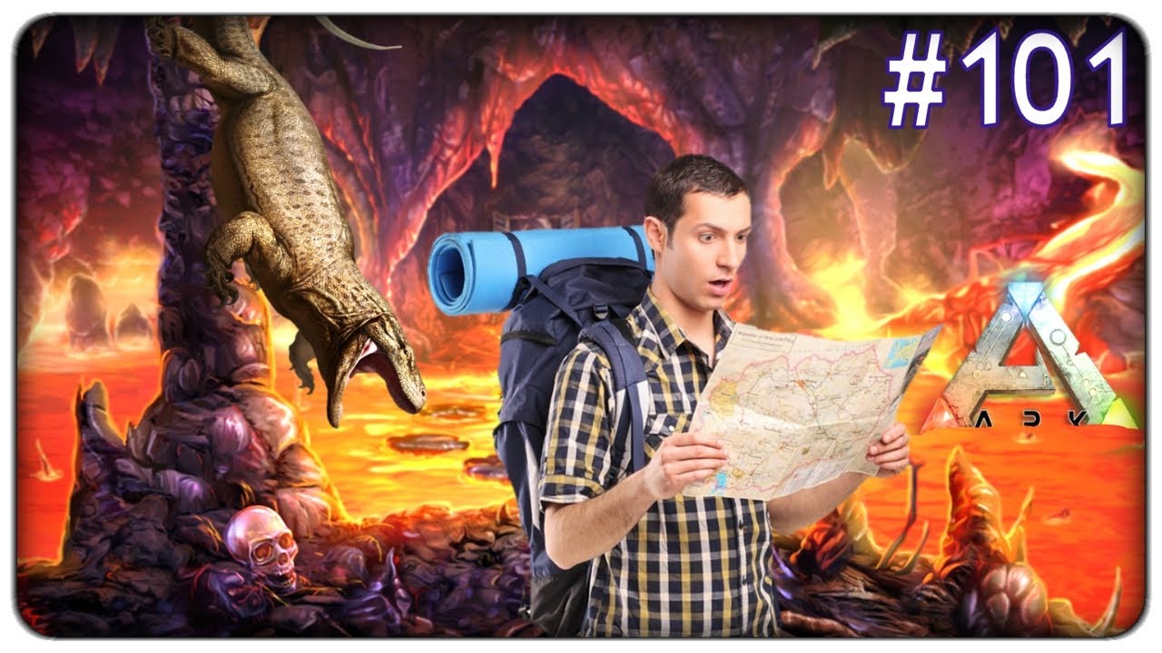 giochi uniti UNA TRANQUILLA GITA NELLE CAVERNE DI LAVA | Ark Survival Evolved - ep. 101 [ITA]