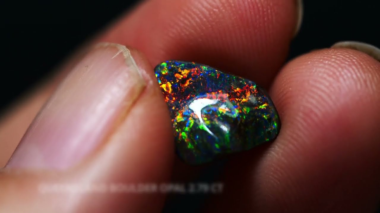 Let's polish multiple Queenlsand Boulder Opal.  Mixed Technique.