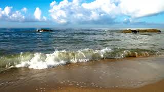Gentle Morning Sea Waves 🌊 1 Hour 4K | Binh Thuan Coast, Vietnam screenshot 5