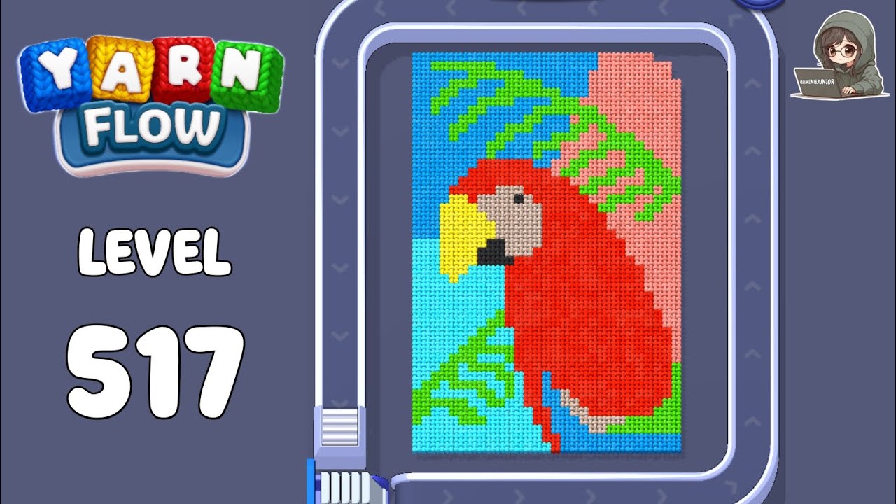 Yarn Flow Visualization Yarn Flow level 517 solution - YouTube