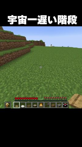 宇宙一、遲い階段が完成した😭✨#shorts #マインクラフト #マイクラ