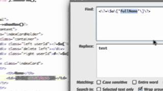 More TextWrangler Regex