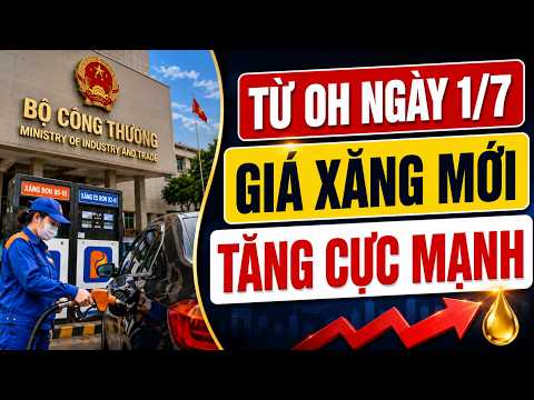 Giá Xăng Dầu Mới Nhất Từ 0 Giờ Ngày 1/7: Xăng Tăng Mạnh Trở Lại Sau 5 Kỳ Giảm #tintuc #xangdau
