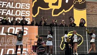 2026 Big XII Tournament. The Colorado Pep Band performs their Pregame Sequence.