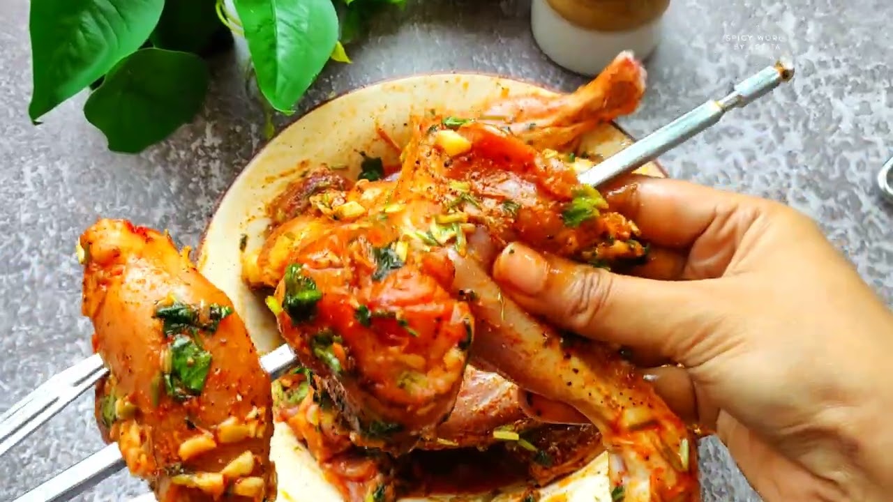 Lemon Coriander Chicken Roast in AGARO Marvel 48 liter OTG 🤩