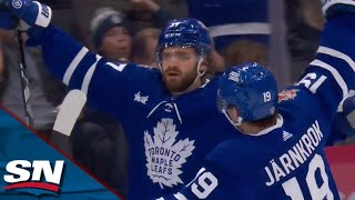 Timothy Liljegren Puts Maple Leafs On Board With His First Of Season vs. Hurricanes