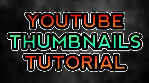 How to MAKE DOPE THUMBNAILS For Youtube on Android/IOS | 2017