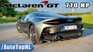 770HP McLaren GT *348km/h* REVIEW on AUTOBAHN by AutoTopNL