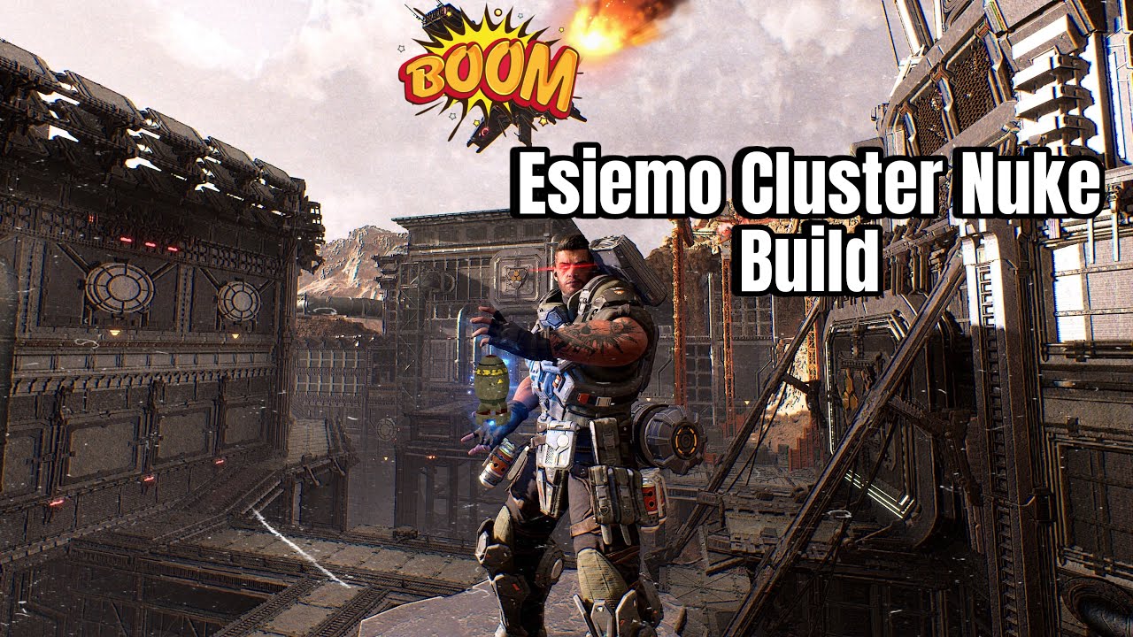 Esiemo's UNDERRATED Cluster Bomb Build That YOU NEED TO TRY!