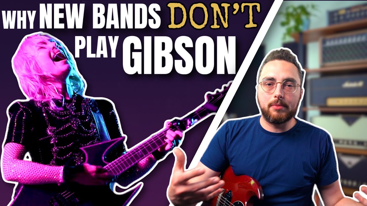 Почему новые группы не играют на гитарах Gibson