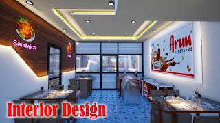 interior design of ice cream parlour living room | manis home