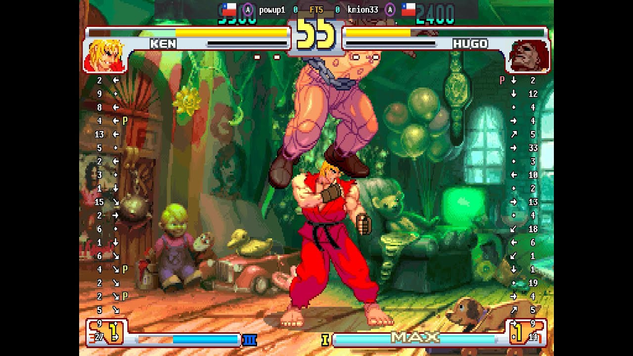 Street Fighter III 3rd Strike - 🇨🇱 powup1(A) vs 🇨🇱 kmion33(A