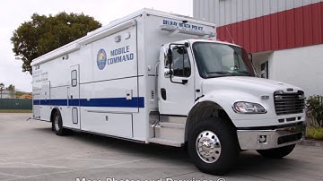 EVI custom 32-Ft. Mobile Command Vehicle