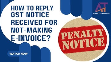 E-Invoice penalty notices: How to respond | A Complete guide