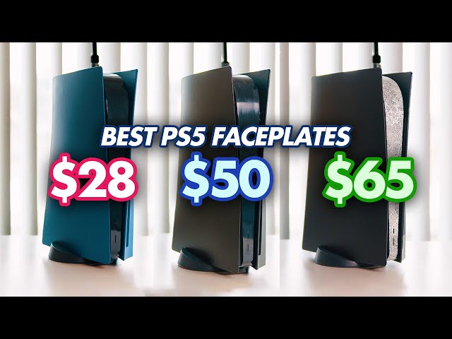 I Bought Every Major PS5 Faceplate So You Don't Have to (Dbrand Darkplate  vs CMPShells vs Knock off) 
