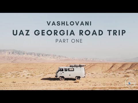 UAZ Buhanka Campervan 4x4 Overlanding Georgia Road Trip | Vashlovani NP