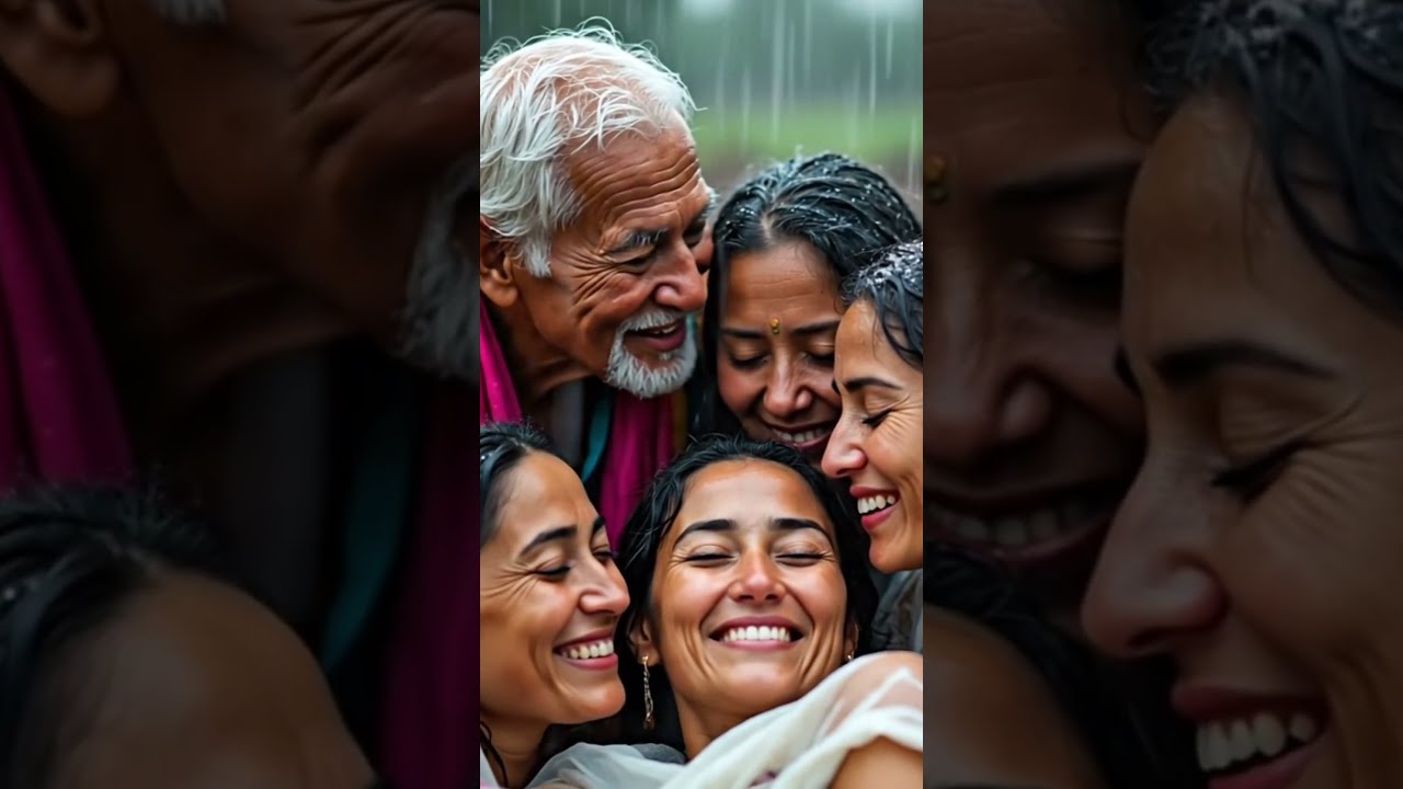 Enjoying The Heavy Rain With Lots Of Women Asmrrain Heavyraining