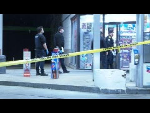 Houston Police Investigate Fatal Shooting At Gas Station - YouTube